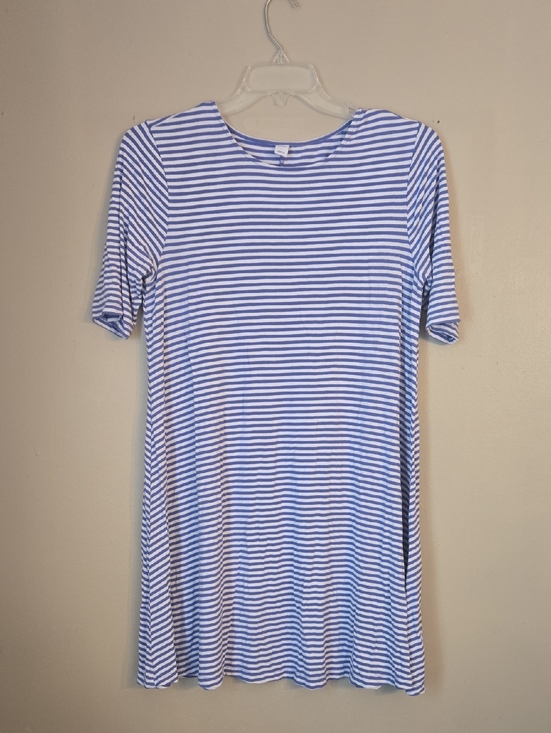 Old Navy Dresses & Skirts - Old Navy - Blue and White Striped Women's Short Sleeve Dress